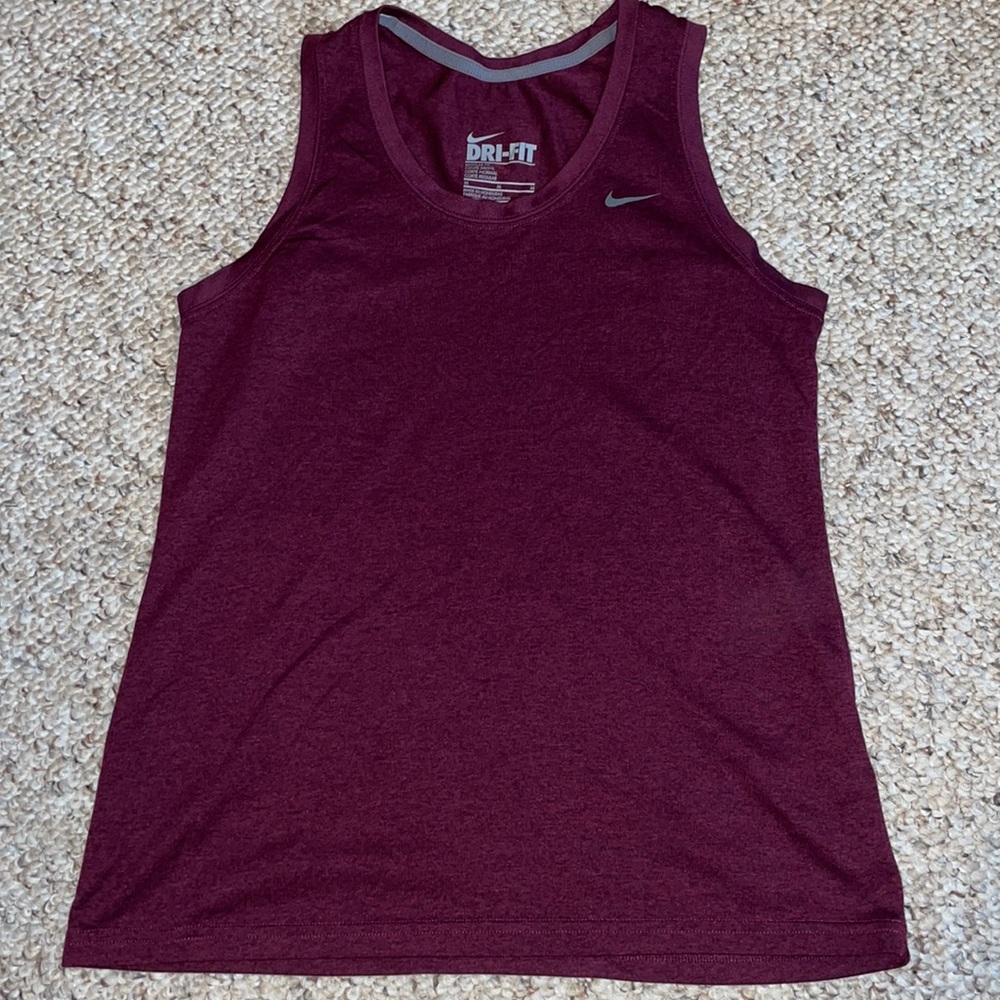 Nike Maroon Tank Top